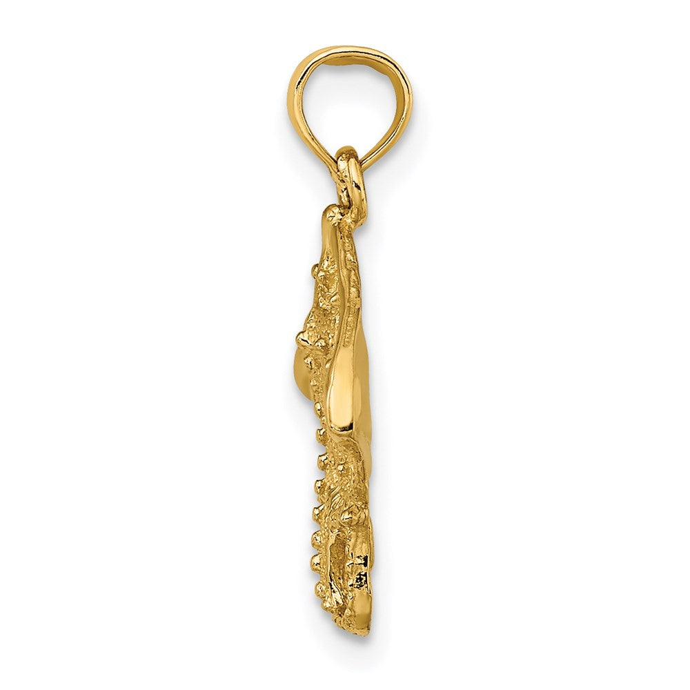 14K Stingray Charm