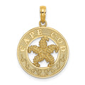 14K CAPE COD Starfish Charm