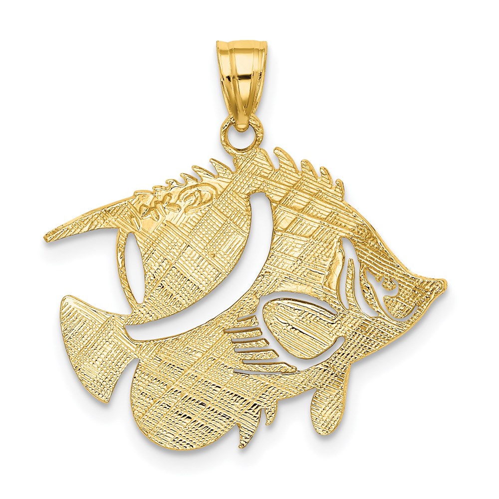 14k Fish Charm