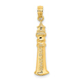 14K 2-D KEY WEST Lighthouse Charm