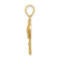 14K 2-D CURACAO On Palm Tree Charm