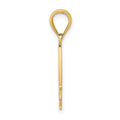 14K I HEART CAPE MAY w/ Cut-Out Boat Charm