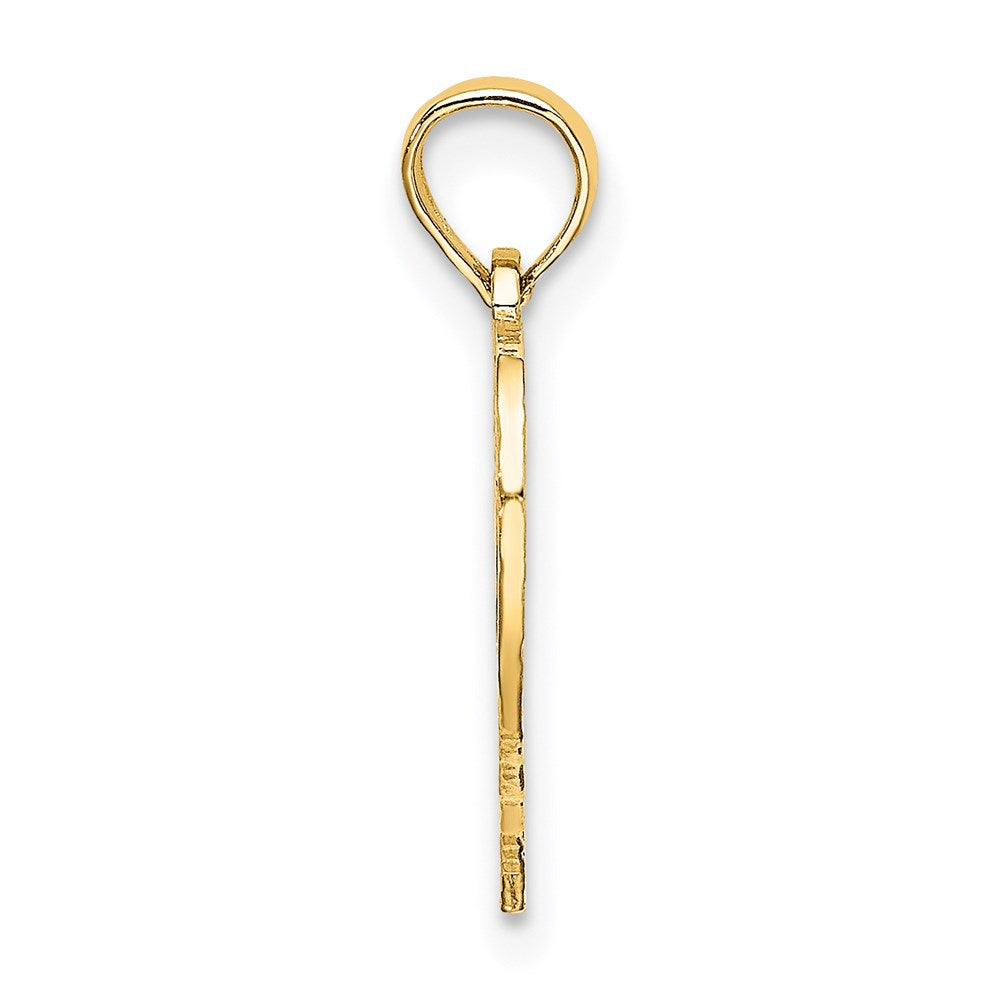 14k 21 in Heart Charm