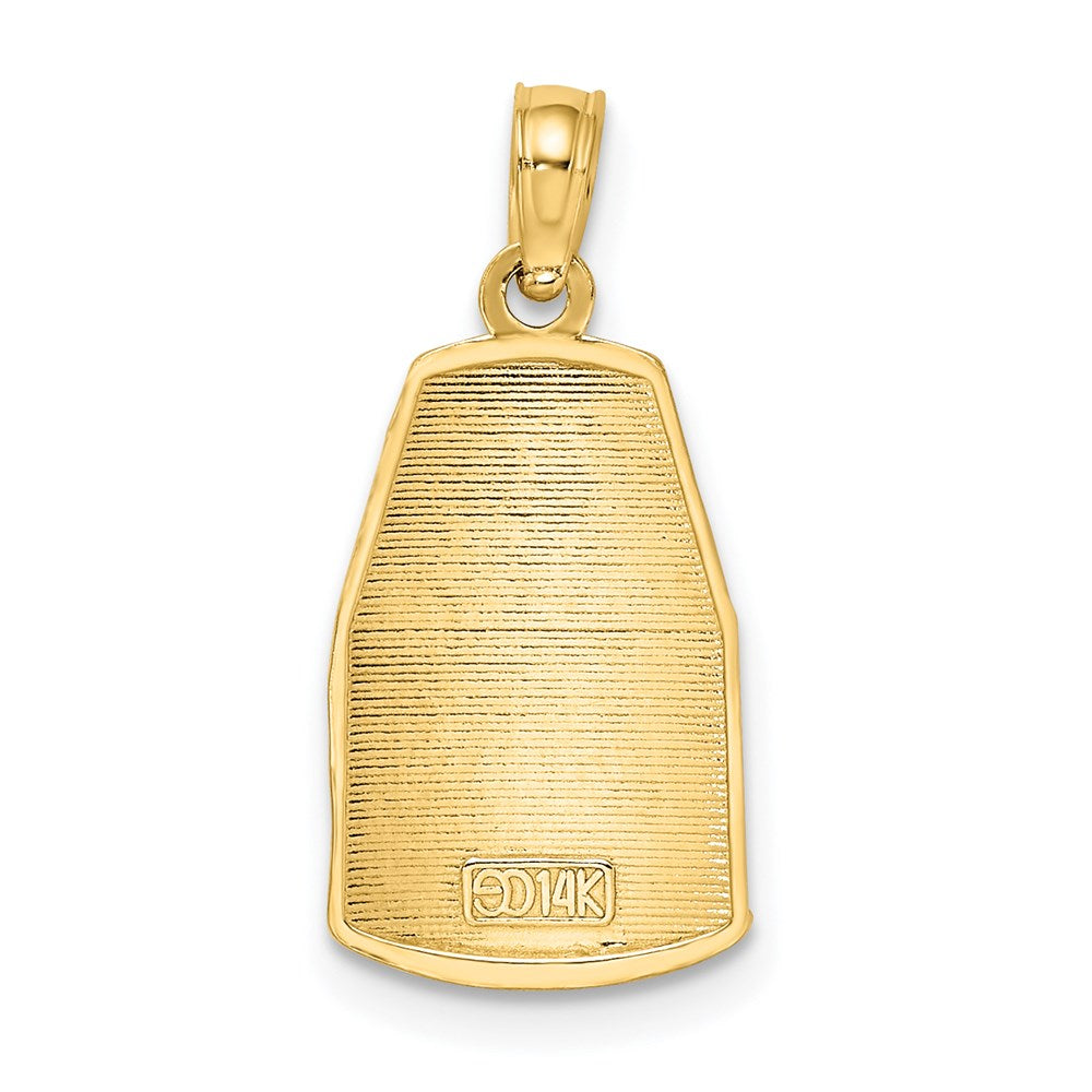 14K Small Southern Most Point USA / KEY WEST FL Charm