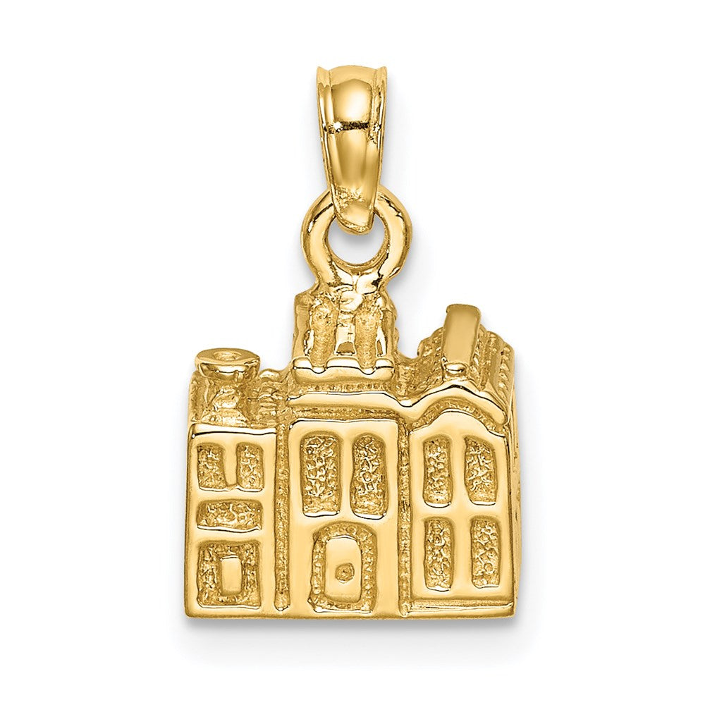 14K 3D CHARLESTON Rainbow Row Buildings