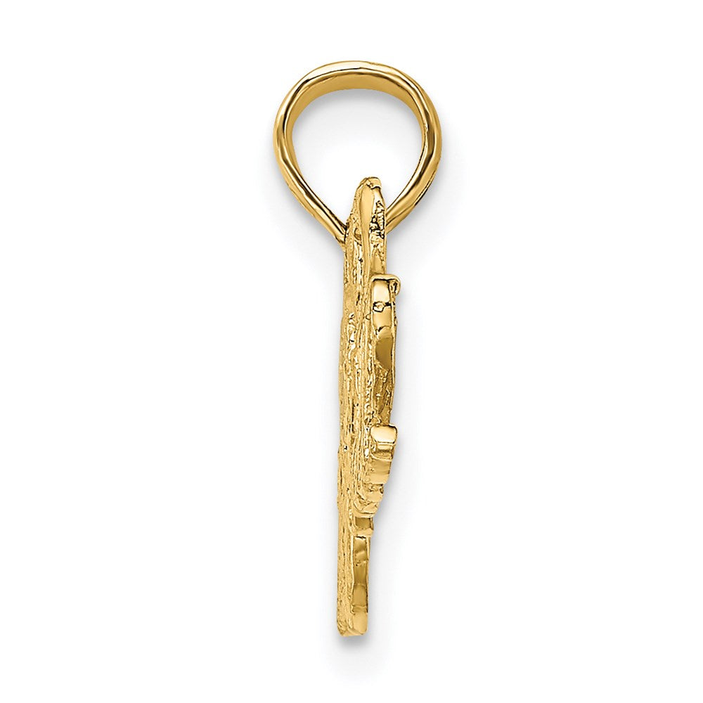 14K I HEART VOLLEYBALL Charm