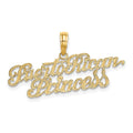 14K PUERTO RICAN PRINCESS Charm