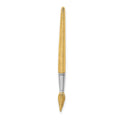 14K w/Rhodium 3-D Water Paint Brush Charm