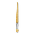 14K w/Rhodium 3-D Oil Paint Brush Charm