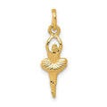 14k Polished Ballerina Charm