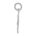 14k White Gold Ballerina Charm