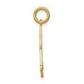 14K w/Rhodium D/C Chandellier Charm