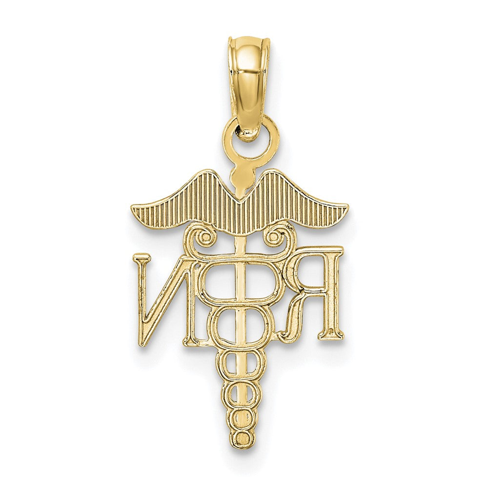 14k Polished R.N. Pendant