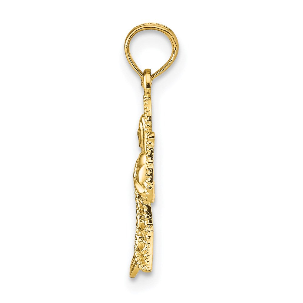 14k Angel Pendant