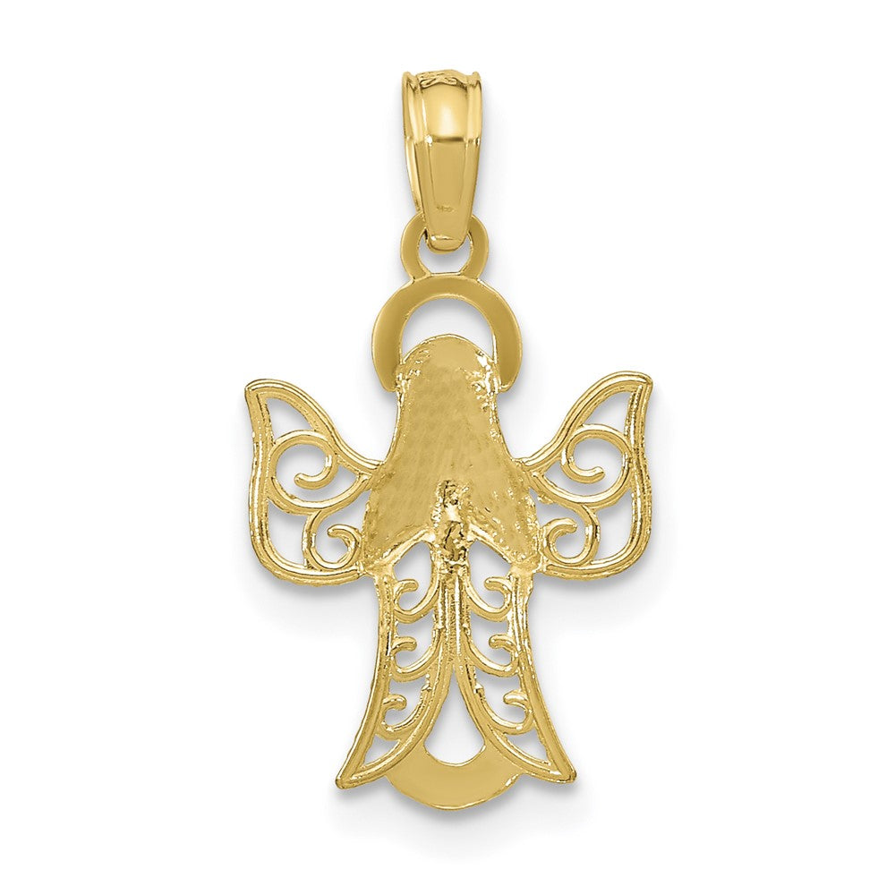 14k Angel Pendant