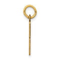 14k Small Elongated Number 28 Charm