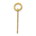 14k Small Elongated Number 48 Charm