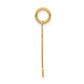 14k Medium Polished Number 12 Charm