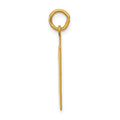 14k Medium Polished Number 31 Charm