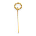 14k Small Satin Number 39 Charm