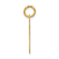 14k Small Satin Number 59 Charm