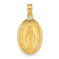 14k Miraculous Medal Pendant