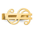 14k Dollar Sign Polished Money Clip