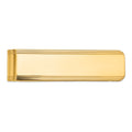 14k Men's Grooved Polished Money Clip