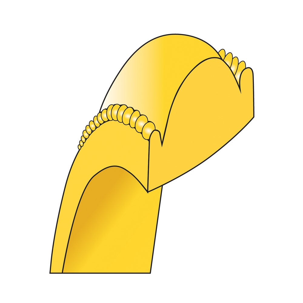 10KY 6mm Milgrain Comfort Fit Band