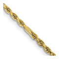 10k 1.8mm D/C Milano Rope Chain