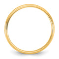 10KY 3.5mm LTW Milgrain Half Round Band