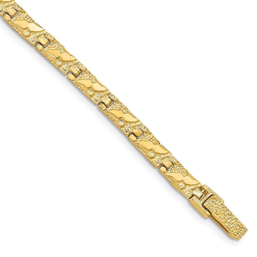 14k 5.5mm Nugget Bracelet