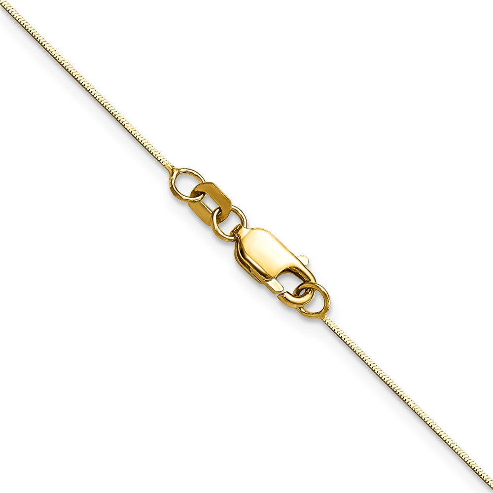 14k .5mm Octagonal Snake Chain