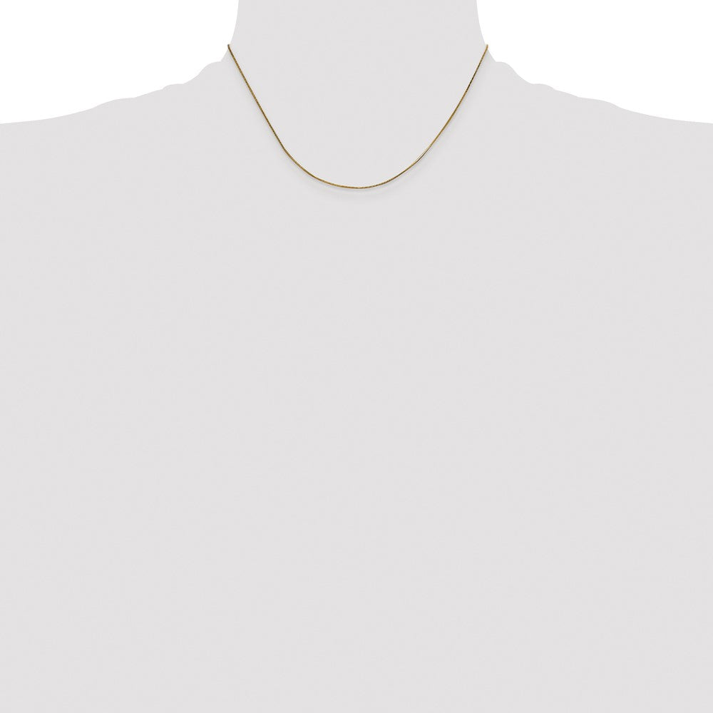 14k .5mm Octagonal Snake Chain