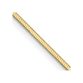 14k 1mm Octagonal Snake Chain