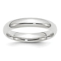 Platinum 4mm Comfort-Fit Wedding Band