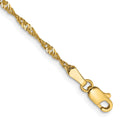 14k 1.70mm Singapore Chain
