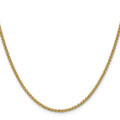 14k 2.1mm Spiga Chain