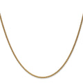 14k 1.7mm Spiga Chain