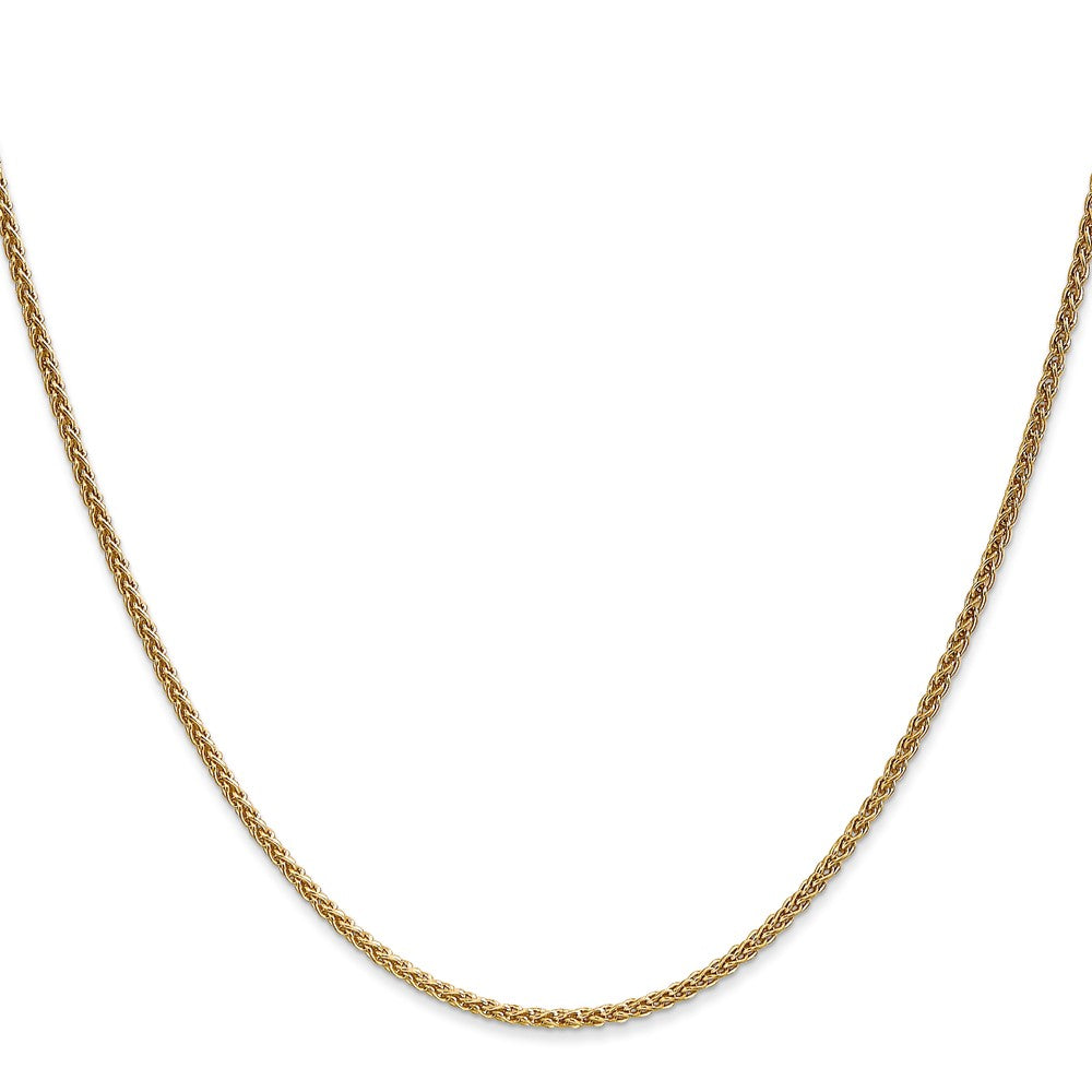 14k 1.7mm Spiga Chain