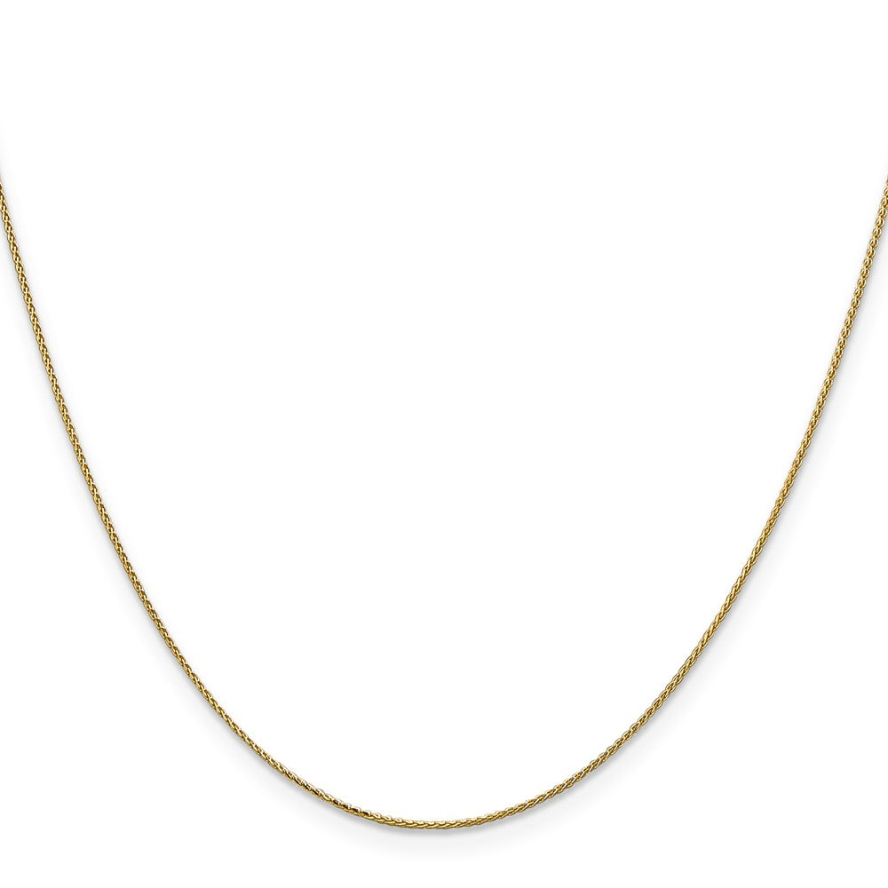 14k .85mm D/C Spiga with Spring Ring Clasp Chain