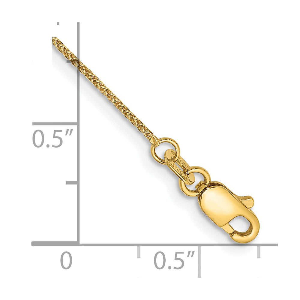 14k .85mm Spiga Chain
