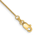 14k .85mm Spiga Chain