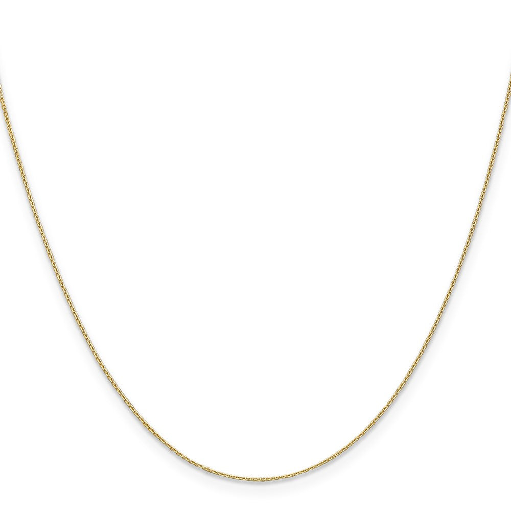 14k .65mm D/C Round Open Link Cable Chain