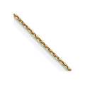 14k .65mm D/C Round Open Link Cable Chain