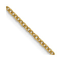 14k 1.4mm Round Open Wide Link Cable Chain