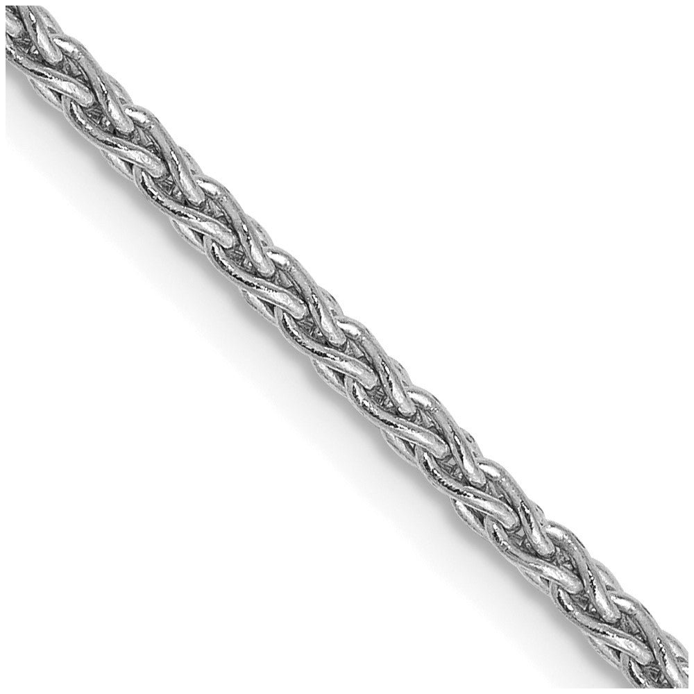 14k White Gold 1.75mm Parisian Wheat Chain
