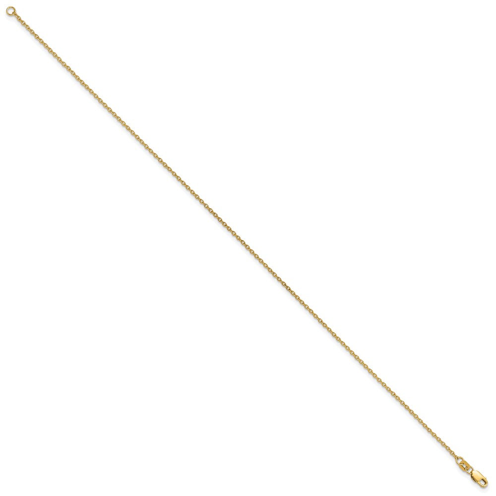 14k 1.4mm Forzantine Cable Chain