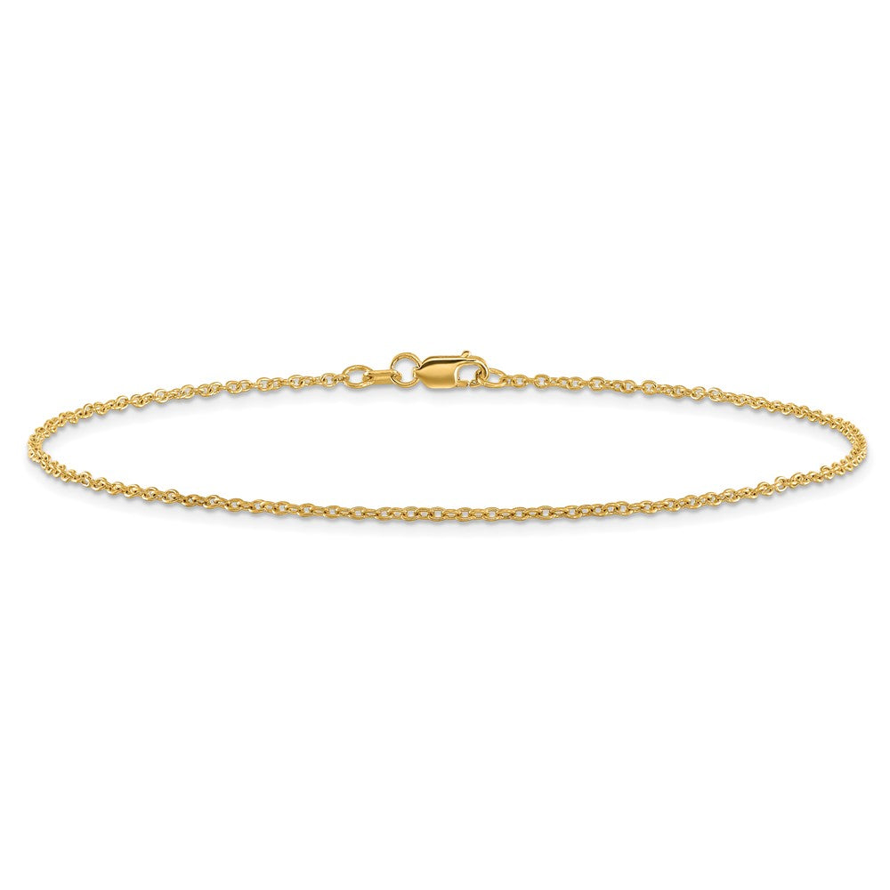 14k 1.4mm Forzantine Cable Chain