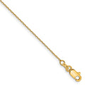 14k .8mm D/C Forzantine Cable Chain
